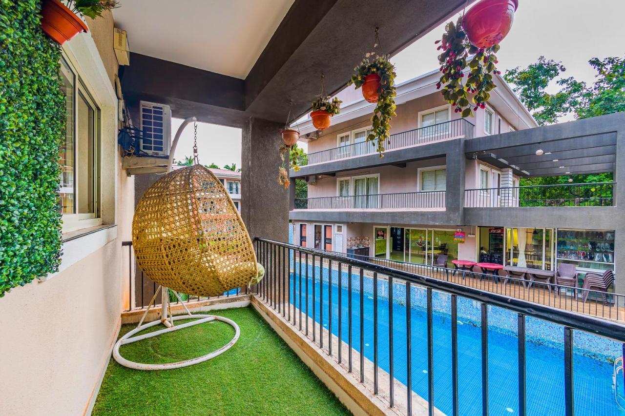 2Bhk Stunning Apartment With Pool Vagator Exterior photo