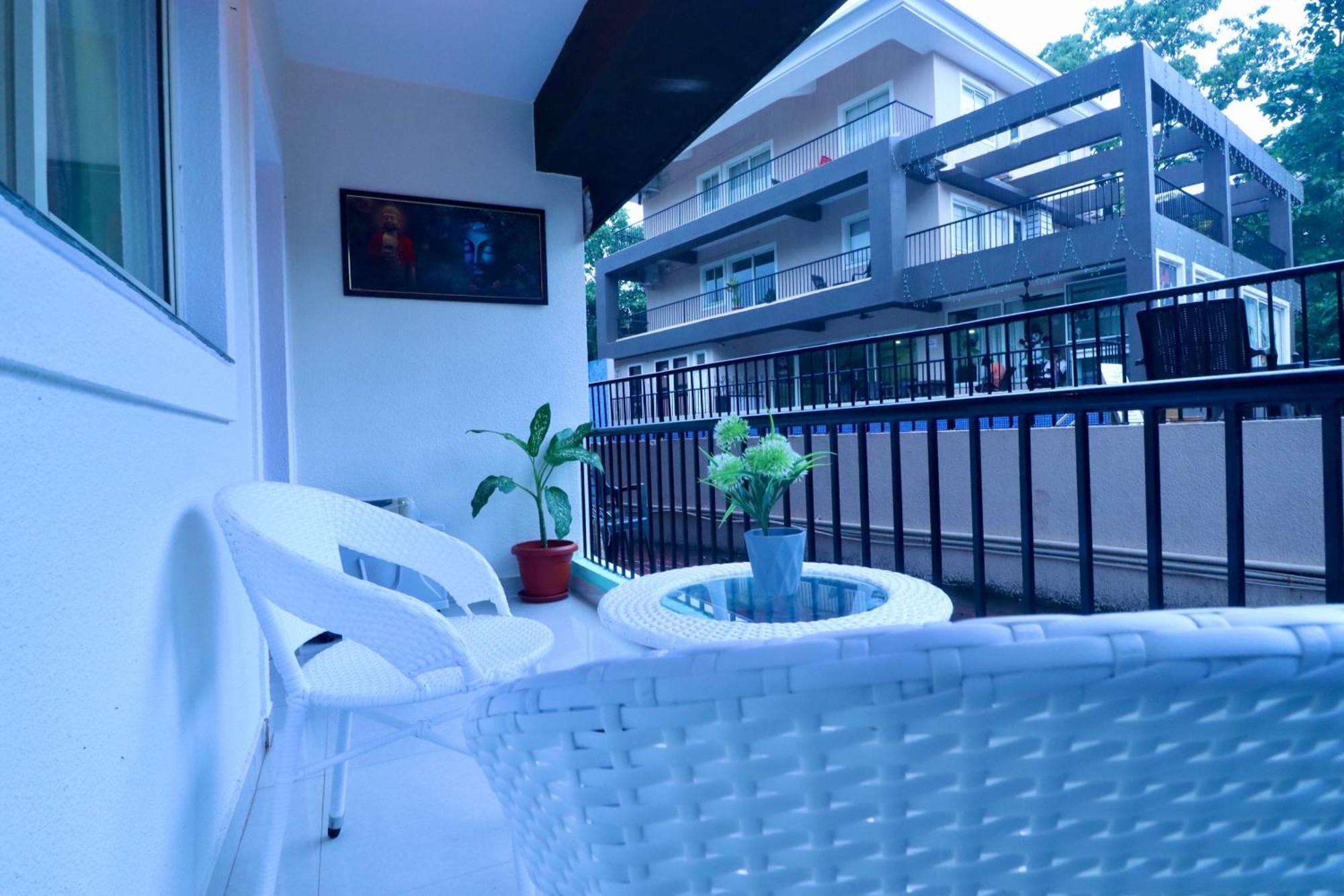 2Bhk Stunning Apartment With Pool Vagator Exterior photo